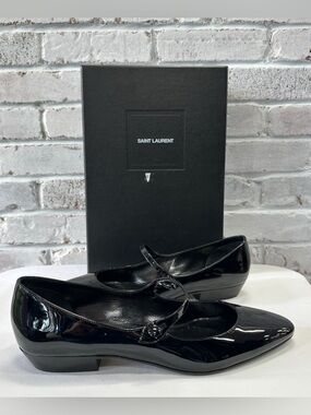 Saint Laurent MaryJane Flats